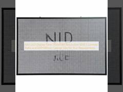 แผงหน้าจอแสดงผล Mini LED ความละเอียด 1920x1080 อัตราส่วนคอนทราสต์ 5000:1 และขนาดตู้ 640*480 มม. ตามความต้องการของคุณ