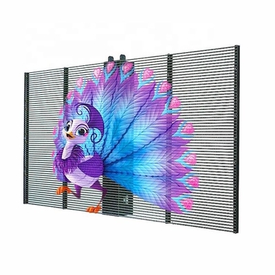ซื้อ P3.91-7.8 พานีล์จอ LED หน้าโปร่ง 1000x1000mm หน้าต่างกระจกความสว่างสูง online manufacture