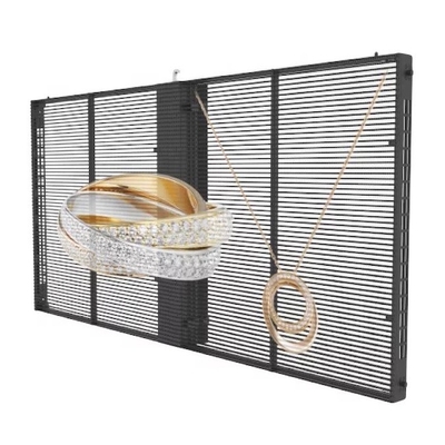 ซื้อ 1000x1000 มิลลิเมตร กระจกจอ LED หน้าใส P3.91-7.8 กระจกนอกโฆษณา online manufacture