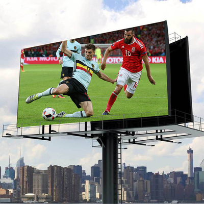 ซื้อ ปรับปรุง P6mm โฆษณาภายนอก Full Color LED Screen HD LED วิดีโอวอล์ online manufacture