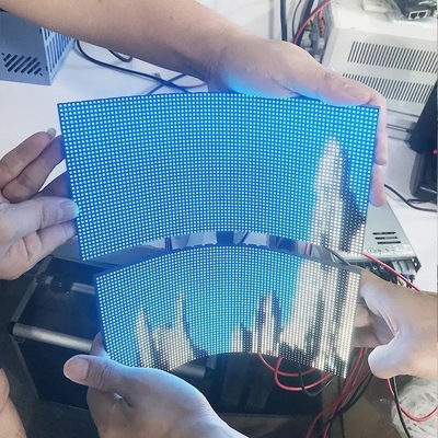 ซื้อ P3mm Ball Flexible LED Display Screen โครงการโฆษณาทรงโค้ง online manufacture